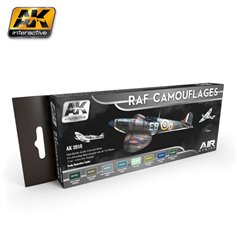 AK Interactive Zestaw farb RAF CAMOUFLAGE - AIR SERIES