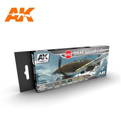AK Interactive Zestaw farb IJAAF AIRCRAFT COLORS - AIR SERIES
