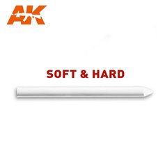AK Interactive WHITE CHALK LEAD - HARD - ołówek