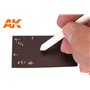 AK Interactive White Chalk Lead Hard