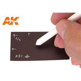 AK Interactive White Chalk Lead Hard