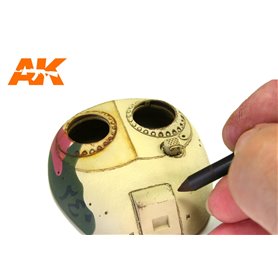 AK Interactive Chipping Lead Hard