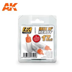 AK Interactive MIX AND READY - buteleczki do mieszania farb - 17ml