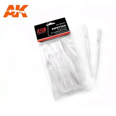 AK Interactive PIPETTES MEDIUM SIZE - pipety - 7szt.