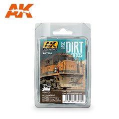 AK Interactive Basic Dirt Effects Set