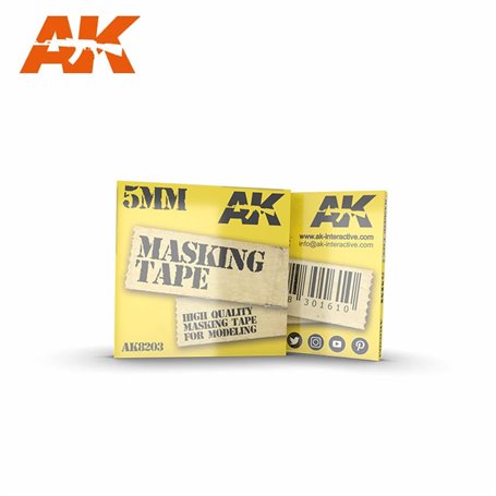 AK Interactive MASKING TAPE - taśma maskująca - 5mm