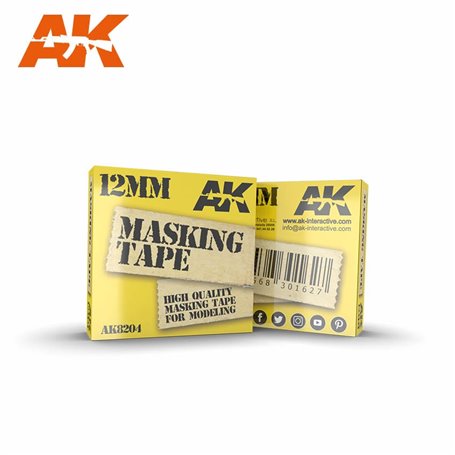 AK Interactive MASKING TAPE - taśma maskująca - 12mm