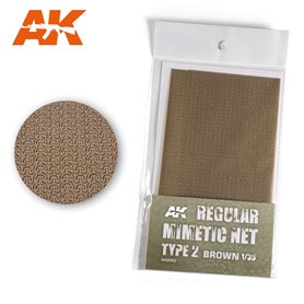 AK Interactive Regular Mimetic Net Type 2 Brown