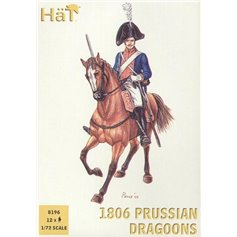 HaT 1:72 1806 PRUSSIAN DRAGOONS | 12 figurines | 