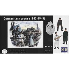 MB 1:35 GERMAN TANK CREWS - 1943-1945 | 3 figurki |