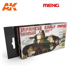 Meng Zestaw farb JAPANESE EARLY VEHICLES COLORS