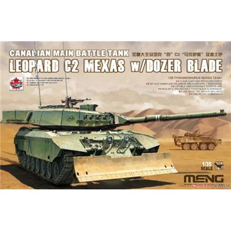 Meng TS-041 Canadian Main Battle Tank Leopard C2