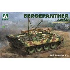 Takom 1:35 Bergepanther Ausf.D - Umbau Seibert 1945 - FULL INTERIOR KIT