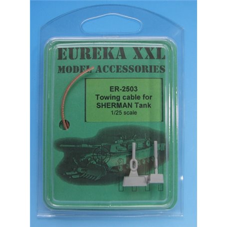Eureka XXL 1:35 Liny holownicze do M4 Sherman 