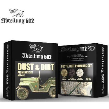 Abteilung 502 Dust & Dirt Pigments Set