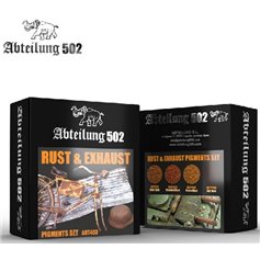 Abteilung 502 Set of pigments RUST AND EXHAUST
