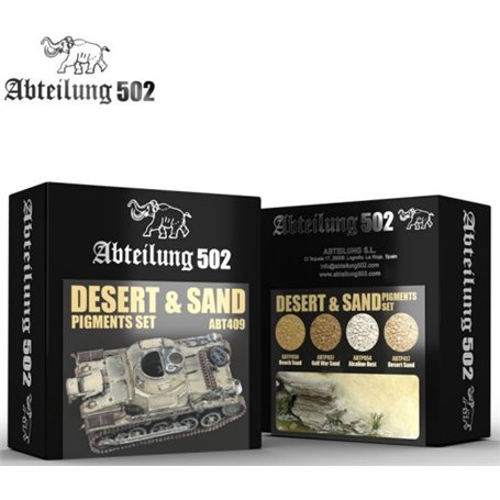 Abteilung 502 Desert & Sand Pigments Set