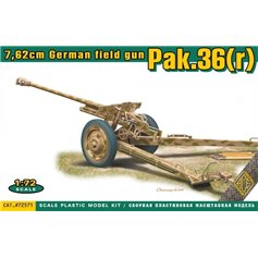 Ace 1:72 PaK.36(r) - 7.62CM GERMAN FIELD GUN