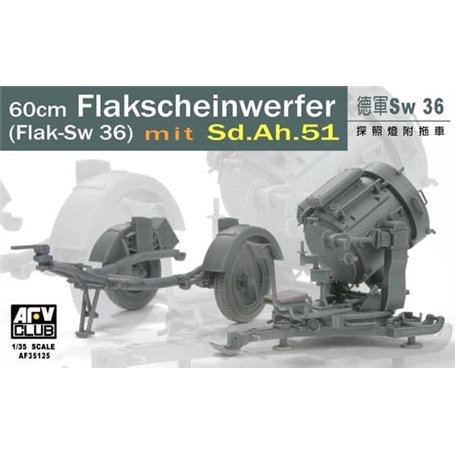 AFV Club AF35125 60Cm Flakscheinwerfe