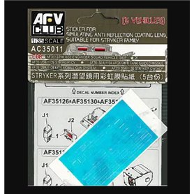 AFV Club AC35011 Sticker For Stryker