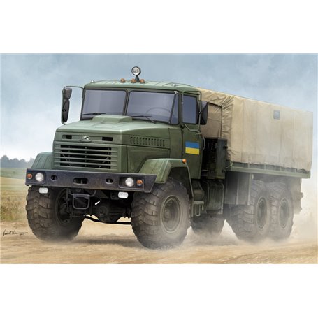 Hobby Boss 85512 Ukraine KrAZ-6322 Soldier truck