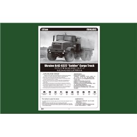 Hobby Boss 1:35 KrAZ-6322 - UKRAINIAN SOLDIER TRUCK