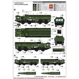 Trumpeter 01051 Russ. 9P78-1 TEL for 9k720Iskander