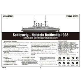 Trumpeter 1:350 Schleswig-Holstein - BATTLESHIP 1908