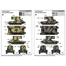 Trumpeter 09560 TOS-1 Multiple Rocket Lauchner1989