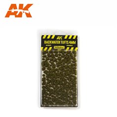 AK Interactive BACKWATER TUFTS - kępki trawy - 4mm