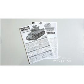 Tamiya 1:35 M1 Super Sherman Israeli Tank