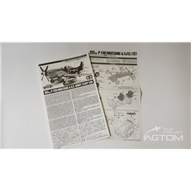 Tamiya 1:48 North American P-51D Mustang z samochodem