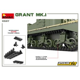 Mini Art 1:35 Grant Mk.I - INTERIOR KIT