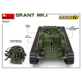 Mini Art 1:35 Grant Mk.I - INTERIOR KIT