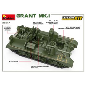 Mini Art 1:35 Grant Mk.I - INTERIOR KIT
