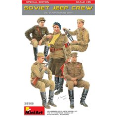 Mini Art 1:35 SOVIET JEEP CREW - SPECIAL EDITION | 5 figurek |