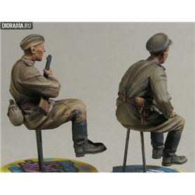 Mini Art 35313 Soviet Jeep crew. Special Edition