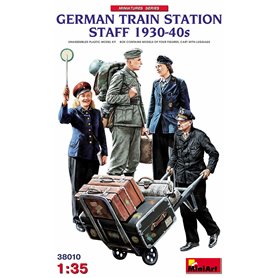 Mini Art 38010 German Train station Staff 1930-40