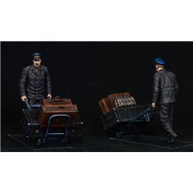 Mini Art 38010 German Train station Staff 1930-40