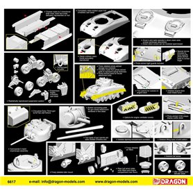 Dragon 6617 1/35 El Alamein Sherman (w/magic track