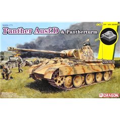 Dragon 1:35 Pz.Kpfw.V Panther Ausf.D mit Pantherturm 