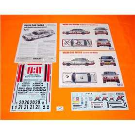 Beemax 1:24 Volvo 240 Turbo Macau 1986