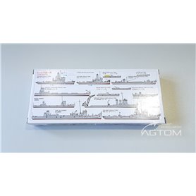 Tamiya 1:700 Zestaw holowników