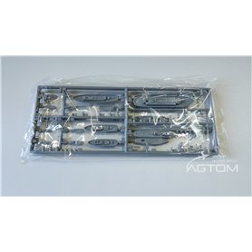 Tamiya 1:700 Zestaw holowników