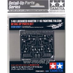 Tamiya 1:48 Set of DETAIL UP PARTS for F-16 Fighting Falcon