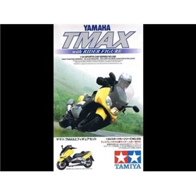 Tamiya 1:24 Yamaha TMAX z figurką RIDER FIGURE