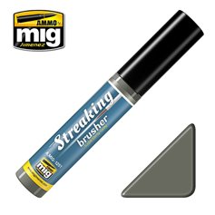 Ammo of MIG STREAKING BRUSHER - COLD DIRTY GREY - 10ml