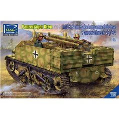 Riich 1:35 Panzerjager Bren 731(e) mit 88mm Raketenpanzerbuchse Panzerschreck 43/54