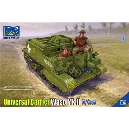 Riich RV35036 Universal Carrier Wasp Mk.II w/Crew