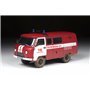 Zvezda 43001 UAZ 3909 Firefighter Car  1/43